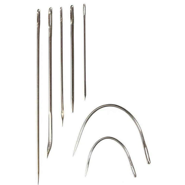 Stamens Curved Needle,7Pcs Upholstery Carpet Leather Canvas Repair