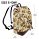 thumbnail image 2 of Fotbe Cute Squirrel with Green Leaves Mochila Bolso con Estampado para Mujer, Mochila Antirrobo de Nylon Impermeable, Bolsa Ligera de Hombro, 2 of 4