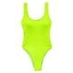 thumbnail image 1 of Trajes de baño de  para mujer Traje de baño sin espalda sin mangas para mujer Amarillo fluorescente kusrkot  Traje de baño, 1 of 5