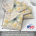 thumbnail image 6 of Thirstystone Dragonfly Poppies 4-Pack Tumbled Tile Coasters, 6 of 7