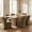Light Natural + Olive Green, variant on Christopher Knight Home 7-Piece Modern Dining Set, Table with 6 Upholstered Chairs, Espresso+Beige