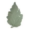 thumbnail image 1 of WAY TO CELEBRATE Assiette en grès en forme de feuille, 1 of 3