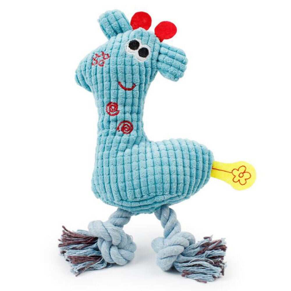Pet Dog ppy Chicken Chew Squeaker Squeaky Soft Plush Play Sound s 