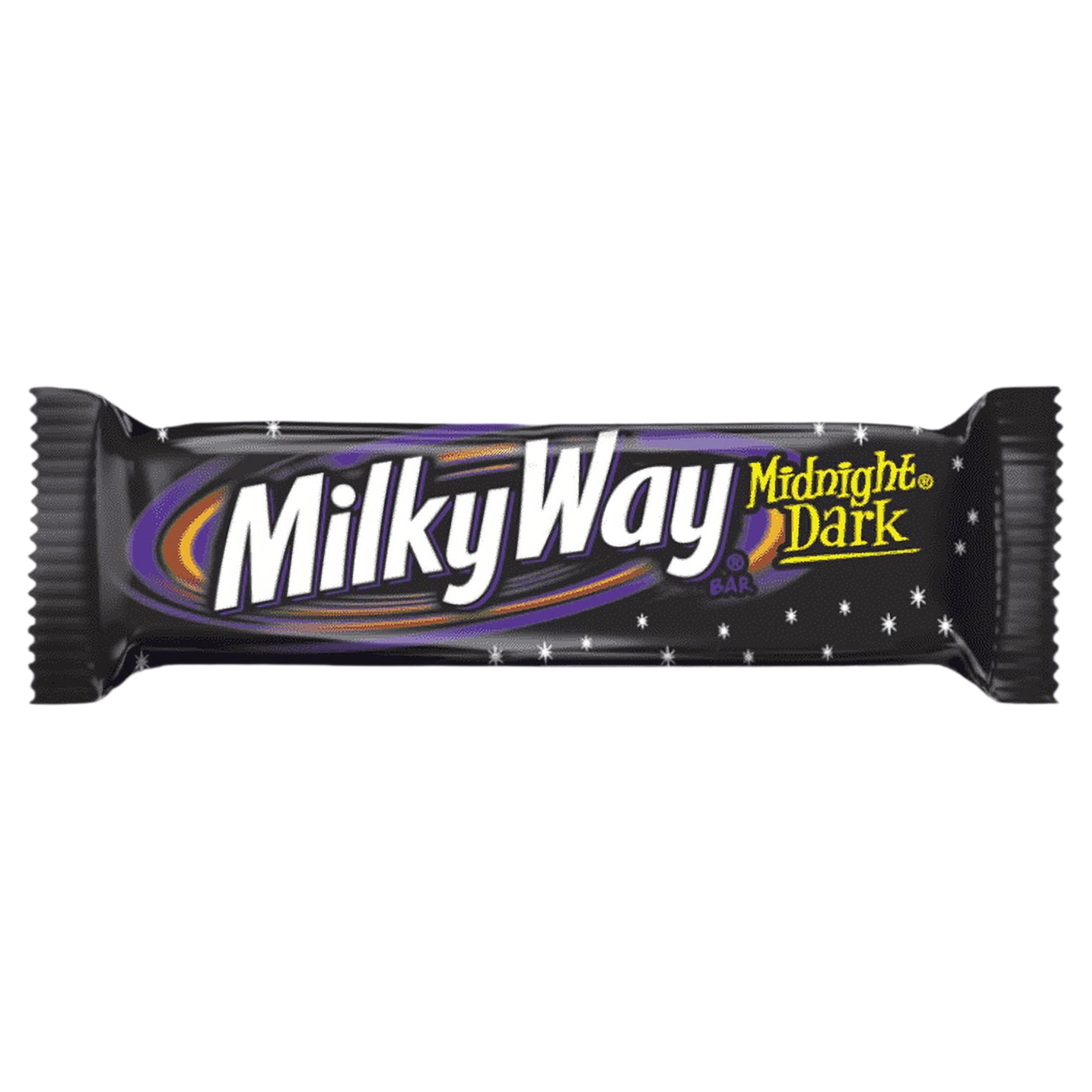 Milky Way Midnight Dark Chocolate Candy Bar 24 Count - 1.76 oz