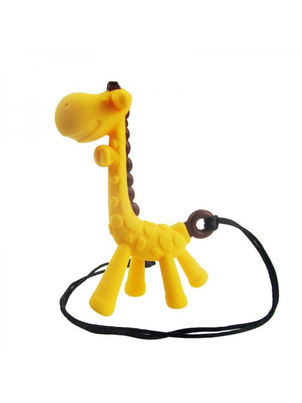 silicone giraffe teether