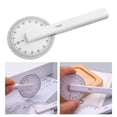 thumbnail image 2 of RUISINERY 360 Degrees Rotating Quilting Ruler with Roller Wheel Circular Quilting Ruler Pattern Making Ruler for Fabric Making, 2 of 7