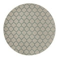 thumbnail image 3 of Unique Loom Outdoor Trellis Collection Area Rug (13' 1" Round Gray/Ivory), 3 of 6