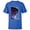 Royal, variant on Alien 45th Anniversary Movie LV-426 Topographic Map - Short Sleeve T-Shirt for Kids - Customized-Royal