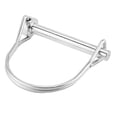 thumbnail image 3 of Shaft Locking Pin Safety Coupler Pin 1/4 Inch Diameter 2 Inch Long Arch Shapes For Farm Trailers Wagons Lawn Garden Boat RV (), 3 of 8