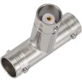 thumbnail image 4 of 2pcs BNC Tee Type Adapter BNC Female to Female to Female Video Splitter Connector for CCTV DVR Camera, 4 of 6