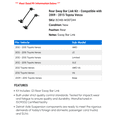 thumbnail image 2 of Rear Sway Bar Link Kit - Compatible with 2009 - 2015 Toyota Venza 2010 2011 2012 2013 2014, 2 of 2