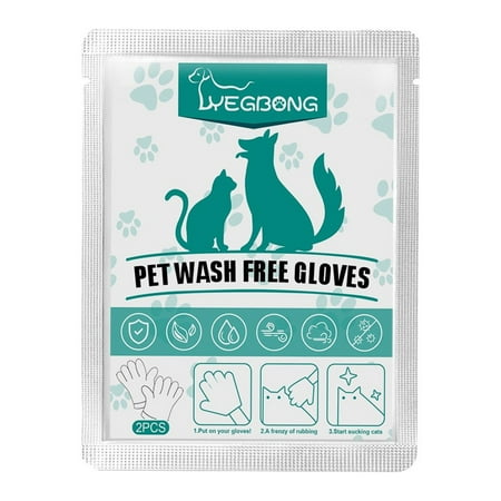 Pet Gloves For Cats And Dogs Bathing And Grooming Easy To Use Just Gently Dry Ideal Accessories for Puppies Saddle Bag For Dogs Accessories For Dog Sports Labradoodle Accessories Dummy Accessories Dog