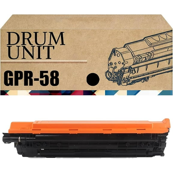 GPR-58 Drum Unit Replacement Compatible for Canon GPR 58 Work with ImageRUNNER Advance C256iF II C256iF III C356iF DX C257iF C357iF Printer