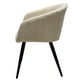 thumbnail image 5 of Set de 2 Sillas para comedor Burgos Mundo In Madera Solida Tapizada Base Metalica Crema, 5 of 8