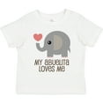 thumbnail image 3 of Inktastic My Abuelita Loves Me Grandchild Gift Boys or Girls Toddler T-Shirt, 3 of 5