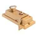 thumbnail image 6 of New Arrivals Zinc Cylinder Deadbolt Latch Lock for Night Gate Door Entrance,Gold, 6 of 9