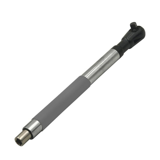 Cikiki Clé d'Extension Déportée pour Perceuse Électrique, Rallonge à Impact pour Ensembles de Prises, Adaptateur de Perceuse Électrique 1/2 Pouce, 4 Adaptateurs de Conversion, Design Mince pour Espaces Serrés