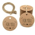 thumbnail image 2 of YAOMOBB Business Cards Eco friendly Business Tags Pre punched Portable Messages for Various Uses, 2 of 6