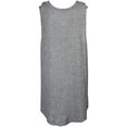 thumbnail image 2 of Rachel Roy Womens Space Dye Knit Blouse, Grey, Small, 2 of 3