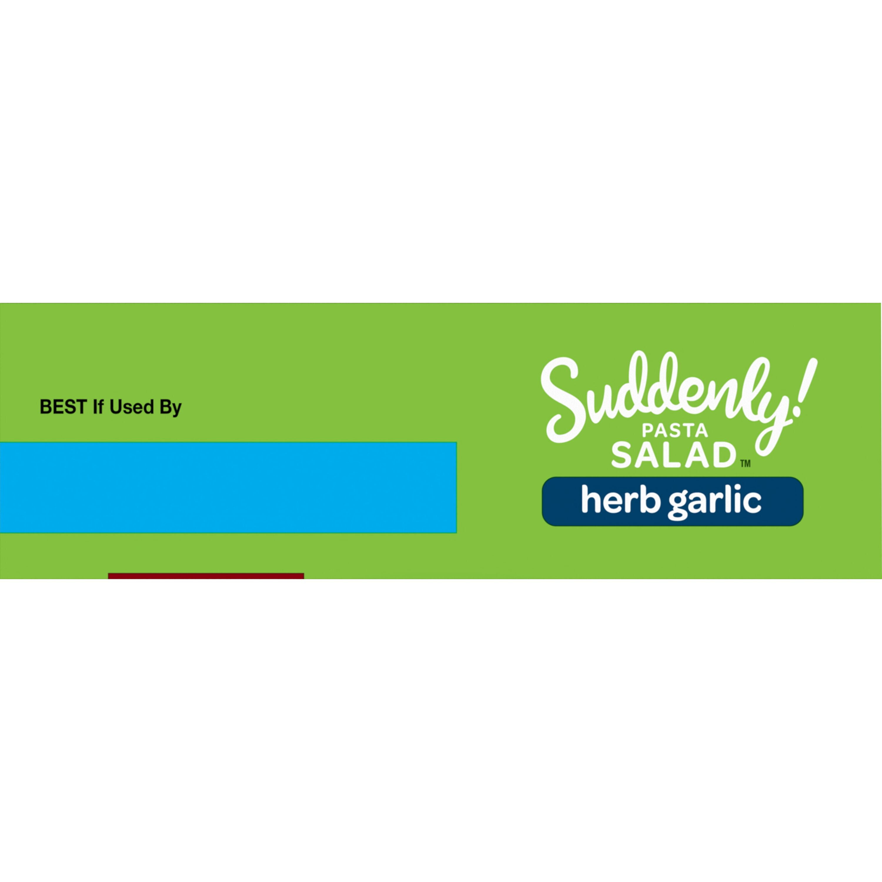 Suddenly Pasta Salad Herb Garlic with Seasoning Blend, 7.5 Oz Box