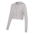 thumbnail image 2 of BELLA + CANVAS - Women's Triblend Cropped Long Sleeve Hoodie - 8512, 2 of 5