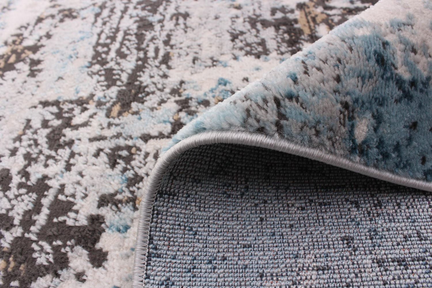 ECARPET Modern Abstract Area Rug Sparrow Collection