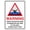 Warning Sign 2, variant on Basement For Rent Sign – 8x12 Inch RustFree Aluminum,Reflective & Weatherproof,HighVisibility Outdoor/Indoor Advertising Sign for Property Rental,Clear & Visible