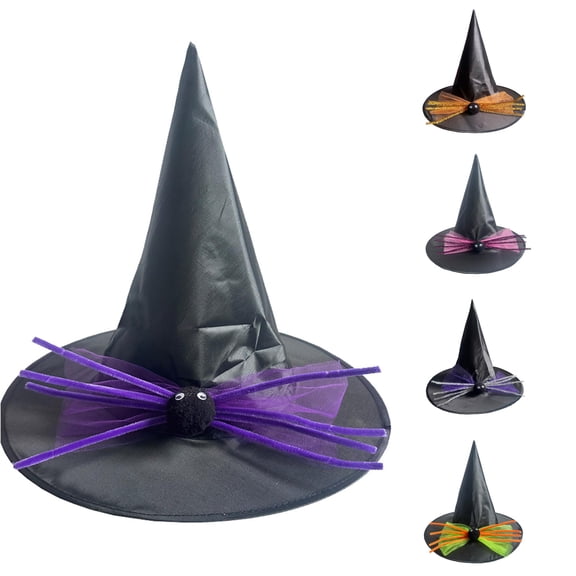 s Category Kids Hats & Caps - Decorative Halloween Headdress Bow Hat Witch Children Hat Baseball Cap Halloween Party Accessory for and One Size