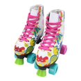 thumbnail image 6 of STMAX Quad Roller Skates for Girls and Women Outdoor Rink Skating Floral Size 4 Youth Kids, 6 of 13