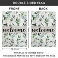 thumbnail image 4 of Spring Summer Multicolored Flower Leaves Garden Flag 12.5x18 Inch Double Side for Outdoor Courtyard Garden Decor Flowers Welcome Holiday Flag for Outside Decoration, 4 of 4