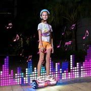 SIMATE Hoverboard for Kids Ages 6+,8.5mph & 8.5 Miles,300W, Self Balancing Scooter ,Bluetooth Speakers and LED Light
