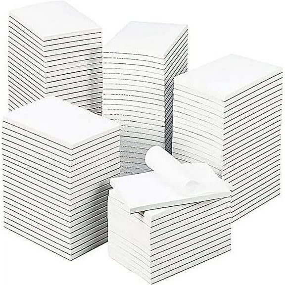 Universal 35624 Bulk Scratch Pads, Unruled, 4 x 6, White, 100 Sheet Pads, 120 Pads/Carton