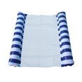 thumbnail image 4 of Hamaca de agua de PVC reclinable cama inflable flotante de malla Ehuebsd a rayas colchón de aire colchoneta de natación accesorios de cojín, 4 of 5