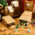thumbnail image 3 of NWOKYZGH 24 Empty Advent Calendar Boxes to Fill, Christmas DIY Advent Calendar 24 Days Countdown Gift Xmas Gingerbread House Candies Treats Boxes for 2025 Xmas Holiday Decor, 3 of 5