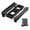 Black Standard, variant on Computer Tower Stand with Wheels, Adjustable PC Holder - Mobile CPU Stand for Desktop, Gamer PC Riser Cart, Under Desk Floor Stand - Standard Model