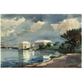 thumbnail image 3 of Winslow Homer 14x11 Black Modern Framed Museum Art Print Titled - Salt Kettle, Bermuda (1899), 3 of 5