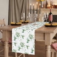 thumbnail image 2 of Table Runners 72 Inches Long Dress Scarves, Summer Botanical Farmhouse Kitchen/Dining Table Runner, Coffee Tablerunners, Green Spring Floral Birds Watercolor 13x72 Inch, 2 of 9