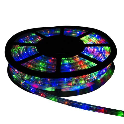 Wonlink Bright Led Rope Lighting Outdoor,110V 100Ft 2Wire Waterproof