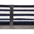 thumbnail image 5 of Garland Rug Beach Stripe Washable Navy/White Bathroom Rug, 21" x 34", 5 of 6