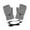 Gray, variant on Wmkox8yii USB Heated Gloves Rechargeable For Women Half Finger Smart Heating Gloves Winter Cold Protection Warmth Heating Plush Gloves Washable Warm Hand Treasure