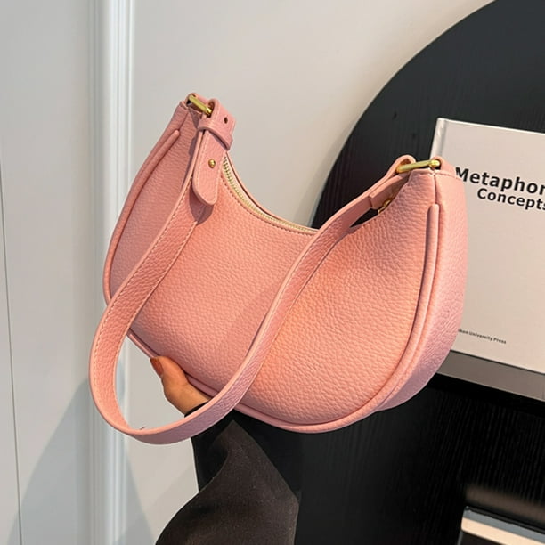 Bolsa De Hombro Bolsa de axila para mujer Bolsa de mano elegante de Color solido a la moda para chica Bolsas de mano para mujer Ndcxsfigh Para Estrenar Walmart en linea