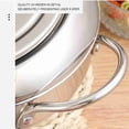 thumbnail image 3 of Deep Frying Pot, Japanese Style Stainless Steel Deep Fryer with  and Oil Filtration, Japanese Style Tempura Fryer Pot, 3 of 7