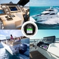 thumbnail image 3 of GPS Speedometer, DC9-32V Km/h Knot MPH Boats Odometer Universal Multifunction  for Motorcycle for Marine White Dial Silver Cover,Black Dial Silver Cover,Black Dial Black Cover, 3 of 7