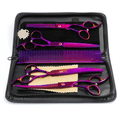 thumbnail image 1 of Peine Y Tijeras Profesionales P/estilista/barbero 4 Piezas Malubero  Malu980, 1 of 3