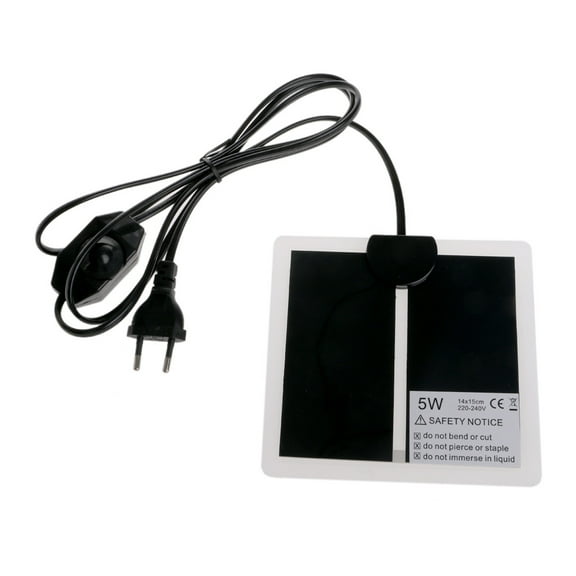 RABBITH Reptiles Heating Pad Hermit Crab Heater Mat Amphibians Heating Mat for Reptiles