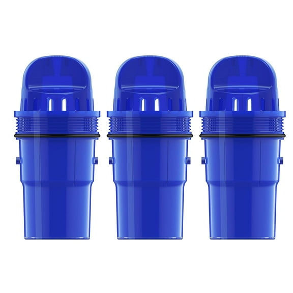 AQUA CREST 3 Packs Pitcher Water Filter Replacement for All PUR®, PUR® Plus Pitcher and Dispenser Filtration Systems, CRF950Z, PPF951K, PPF900Z, NSF Certified