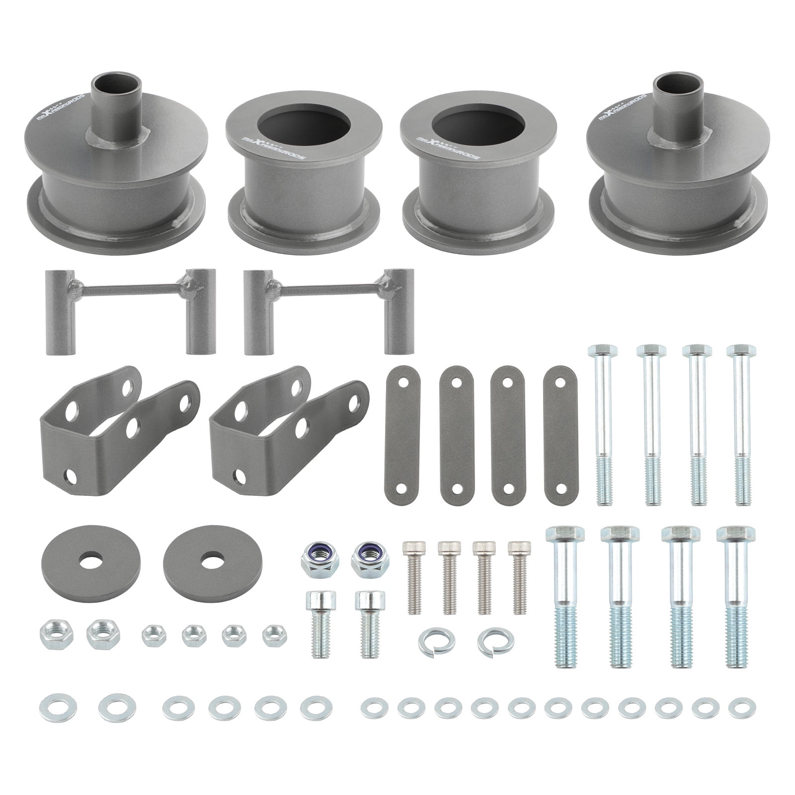 Maxpeedingrods 3'' Front 3" Rear Lift Leveling Kit for Jeep Wrangler JK 2007-2018 Shock Extend