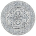 thumbnail image 4 of SAFAVIEH Oregon Creighton Floral Bordered Area Rug, Light Blue/Ivory, 4' x 6', 4 of 7