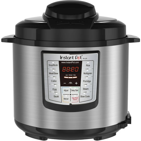 Instant Pot LUX60 V3 6 Qt 6-in-1 Multi-Use Programmable Pressure Cooker, Slow Cooker, Rice Cooker, Sauté, Steamer, and (The Best Electric Pressure Cooker)