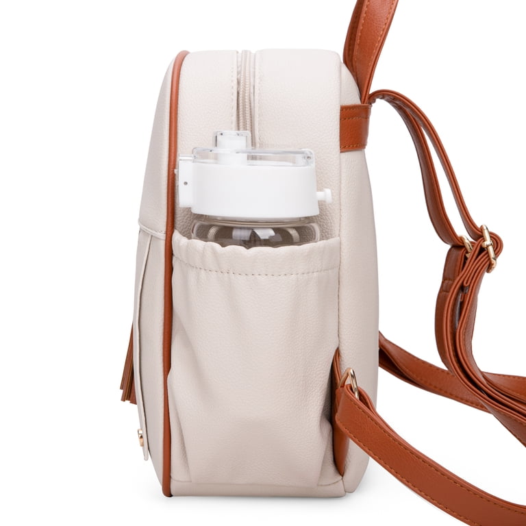 Montana West Ivory Woven Backpack Amazon.com: Montana West Medium Backpack Purse for Women  main image 4